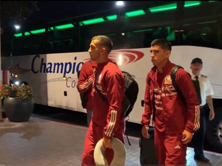 Selección Mexicana arriba a Atlanta para partido contra Paraguay