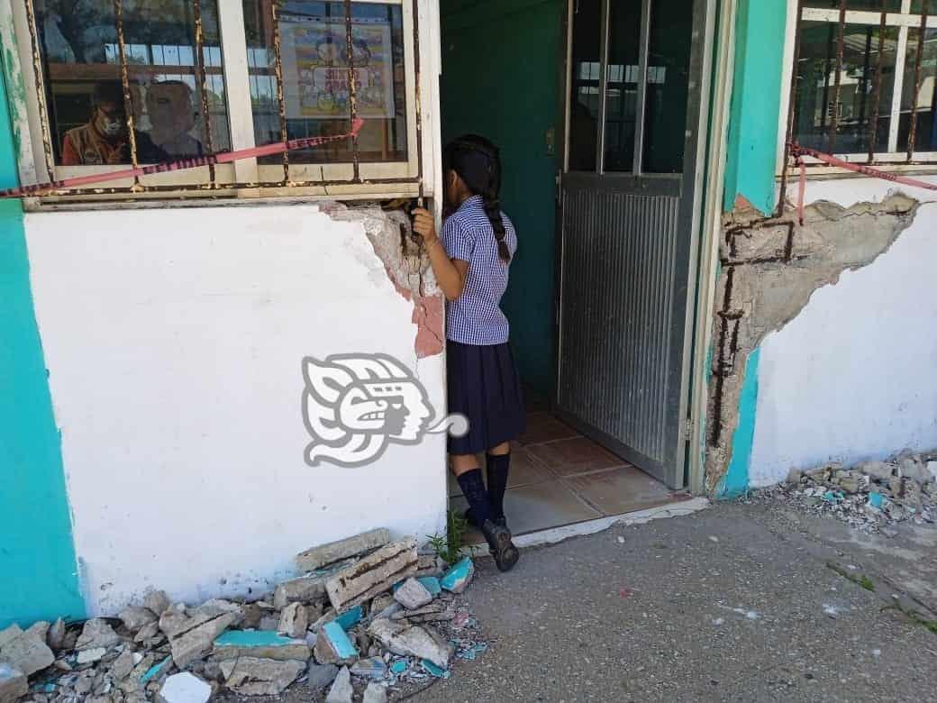 (+Video) No regresaron a presenciales en la escuela Independencia