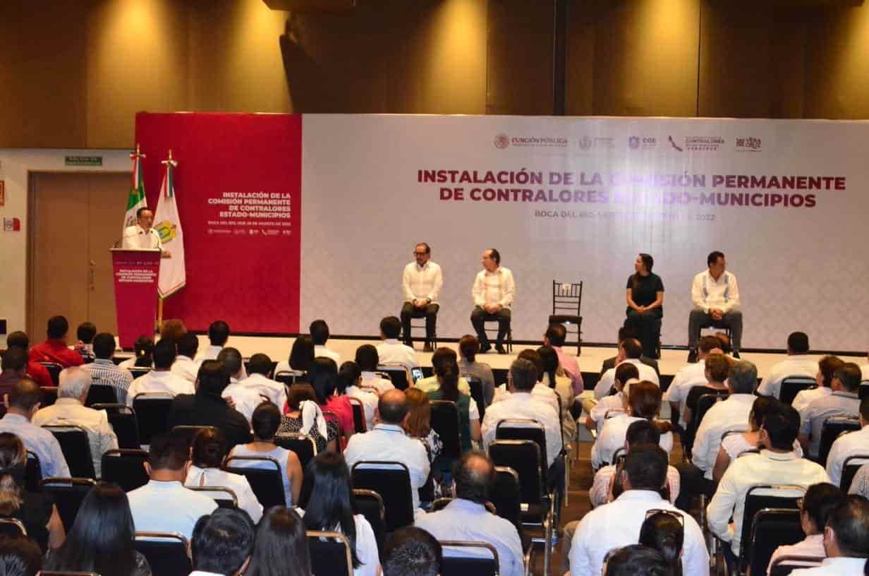 Se integran 120 contralores a la Comisión Permanente de Estado–Municipios en Veracruz