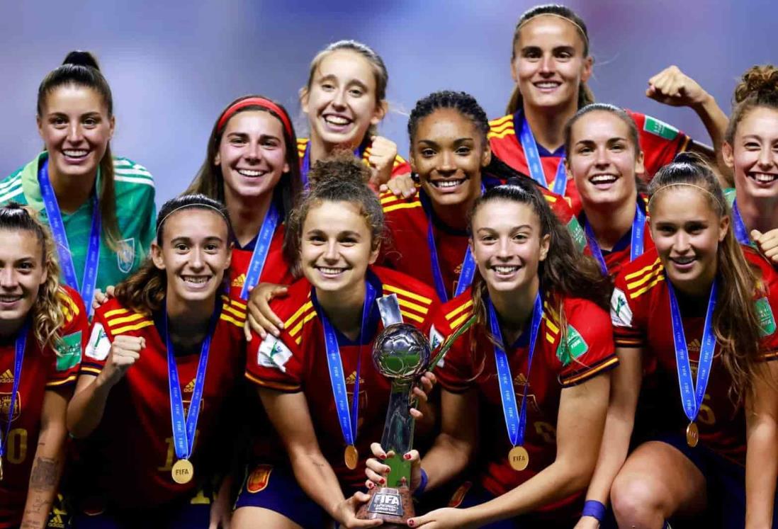 España, campeón de la Copa del Mundo femenina Sub 20