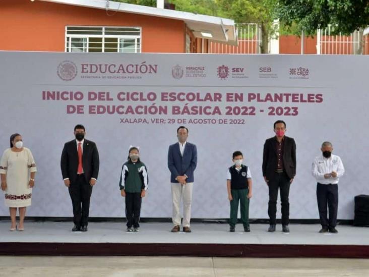 Cuitláhuac García Jiménez dio por inaugurado el ciclo escolar 2022-2023