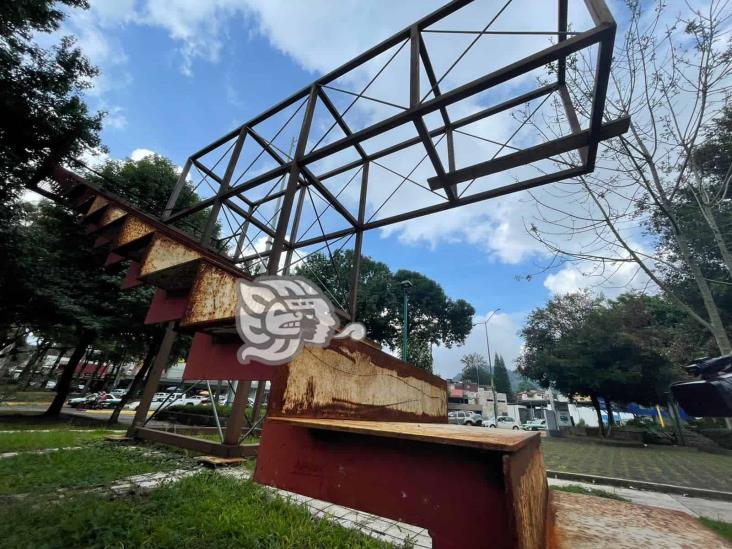 Memorial de desaparecidos, entre el óxido y reajustes del ayuntamiento