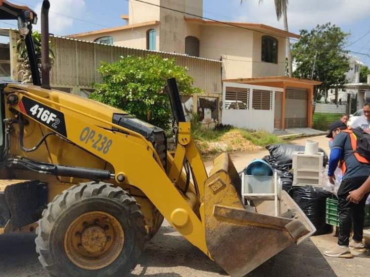 Trabajadores del Ayuntamiento laboran por la ciudad