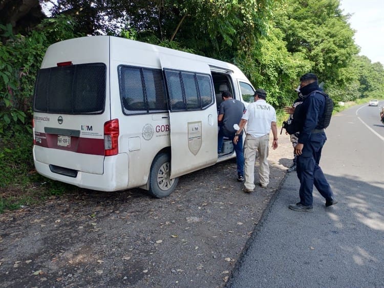 Resguarda SSP a 57 migrantes en Cosoleacaque, San Andrés Tuxtla y Orizaba