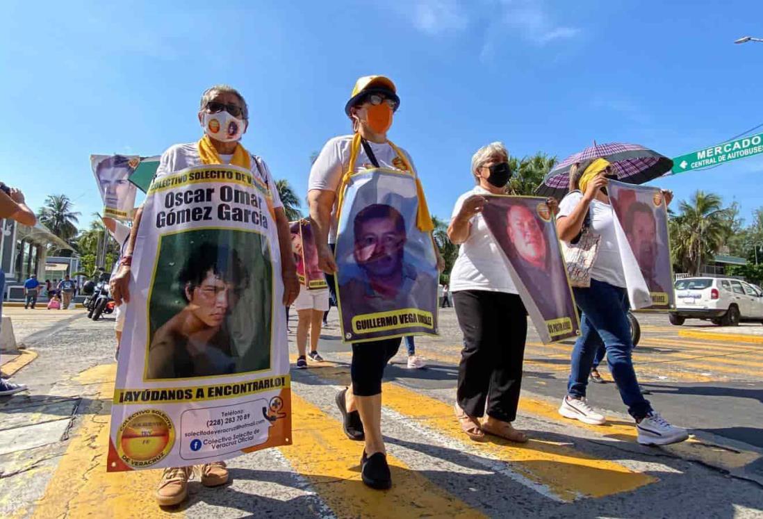 Nada que celebrar; colectivo Solecito marcha este Día de las Madres en Veracruz (+video)