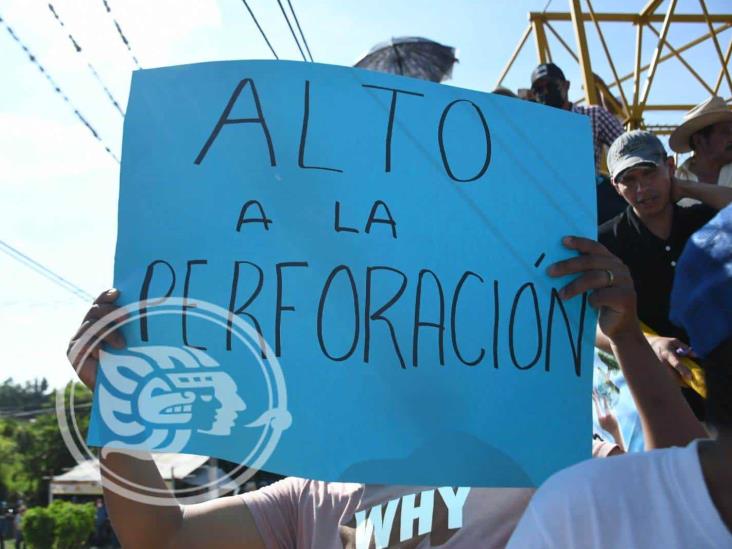 (+Video) Frenan perforación en fraccionamiento Terranova; disuelven manifestación