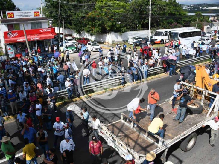 “Nos van a dejar sin agua”; van en Emiliano Zapata contra constructoras (+Video)