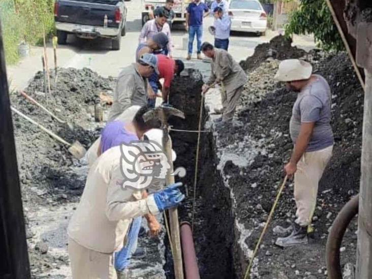 Realizan obras para reducir riesgo de inundaciones, en Poza Rica