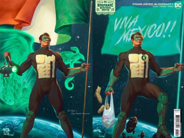 Polémica por portadas de DC que homenajean a México y países hispanos