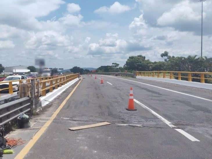 ¡Disminuye tu velocidad! Continúan labores de mantenimiento en la Puebla-Córdoba