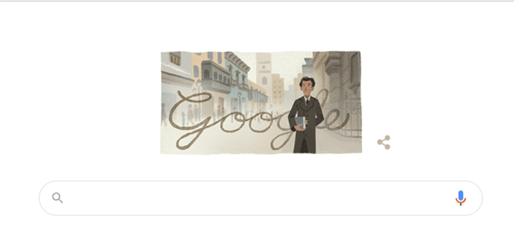 Él es Julio Ribeyro, el doodle de Google de este 31 de agosto