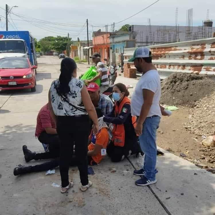 Camioneta atropella a motociclista en Tierra Blanca y se da a la fuga