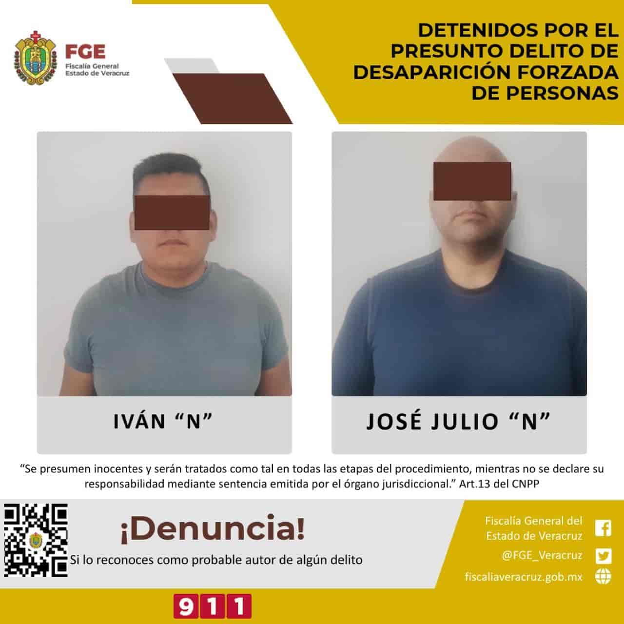 Detienen a expolicías de Ixtaczoquitlán; los acusan por desaparición forzada