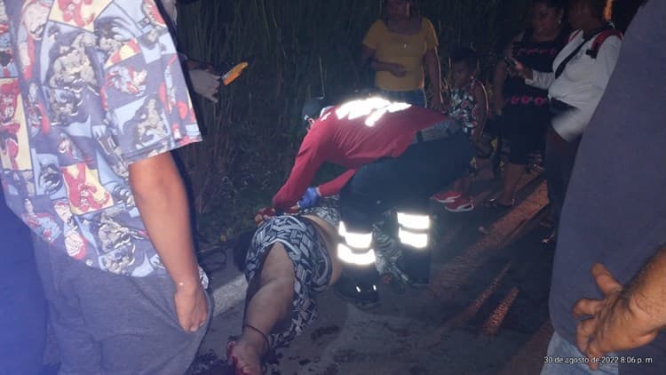 Choque sobre la carretera Paso del Toro-La Tinaja deja una persona lesionada