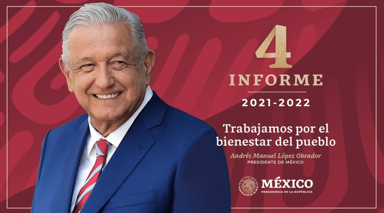 AMLO llega a Cuarto Informe de Gobierno con una aprobación del 69%