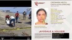 Era Cintamani; reconocen a mujer hallada muerta en playa de Boca del Río