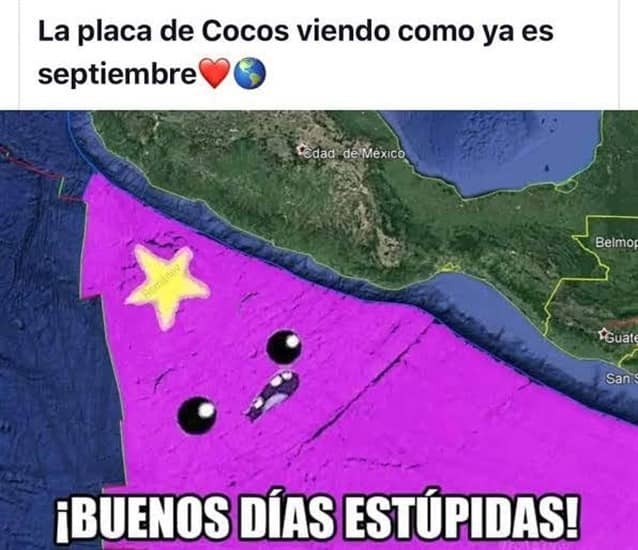 ¡Llegó septiembre! Mes de la patria, los sismos… y de los memes