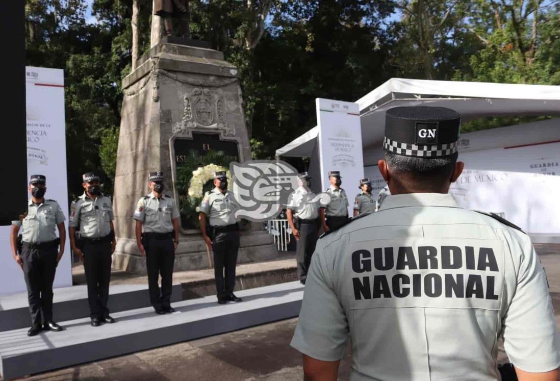 Seguimos siendo militares; cambios no alteran nuestro compromiso: GN Xalapa