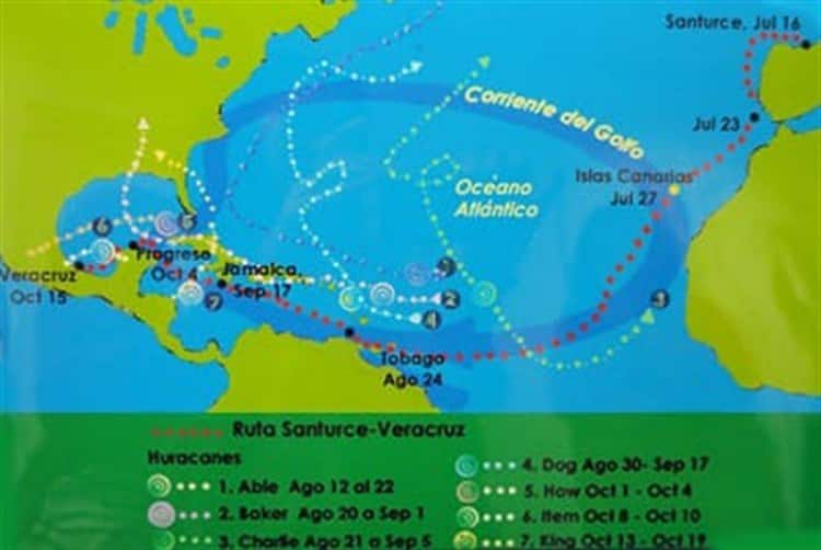 Travesía fantástica del barco Montserrat de España a Veracruz ¿Conoces su historia?