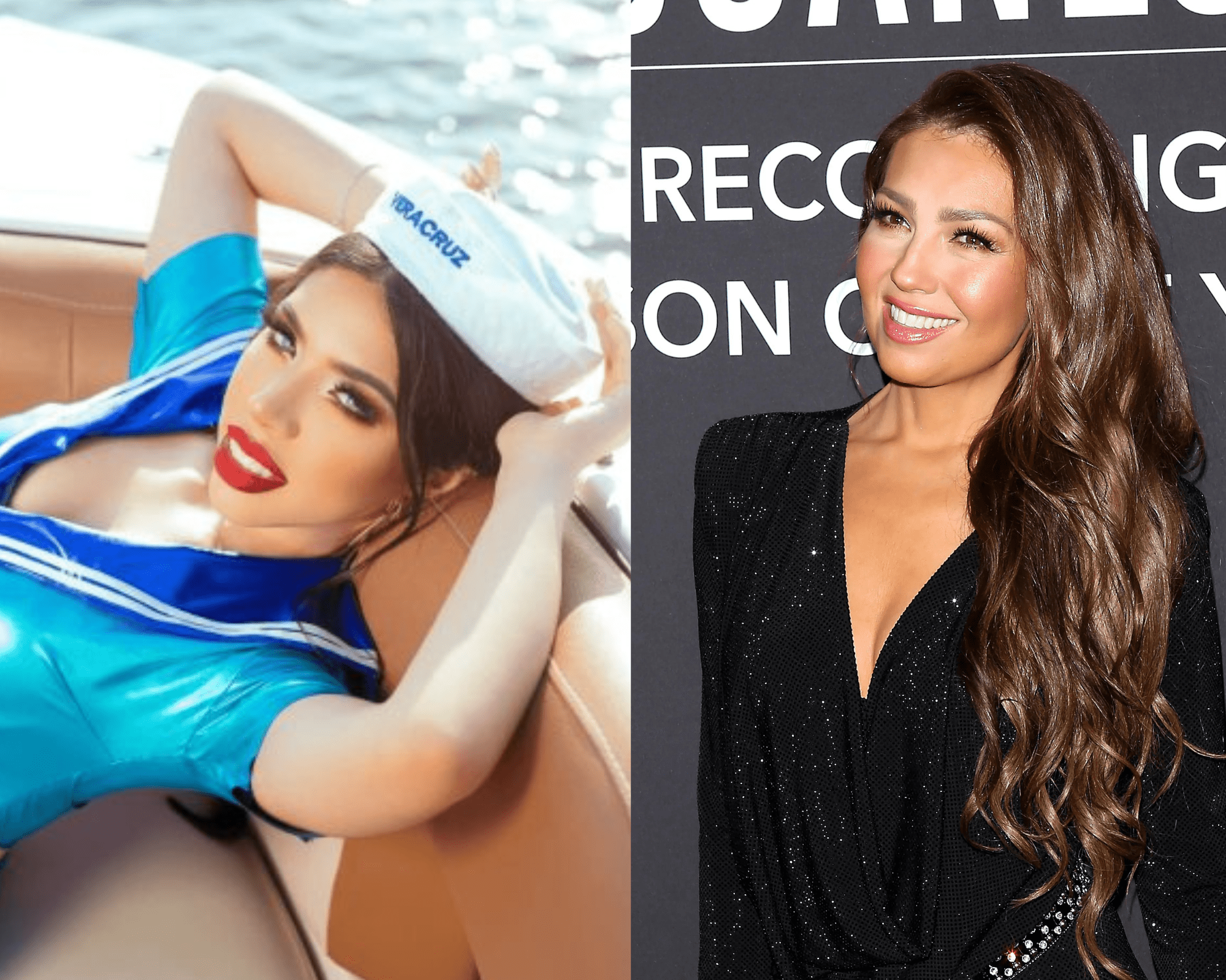 (Video) Thalía reacciona a un Tiktok de la influencer Yeri MUA