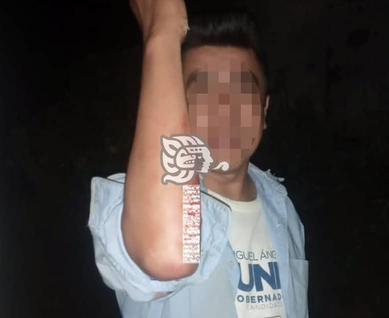 En Tonayán, sujeto agredió con un machete a su yerno