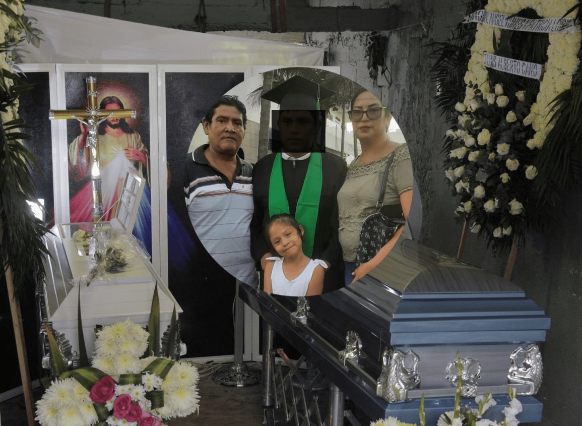 Piden justicia para Camila y su papá; un tráiler los atropelló en Veracruz