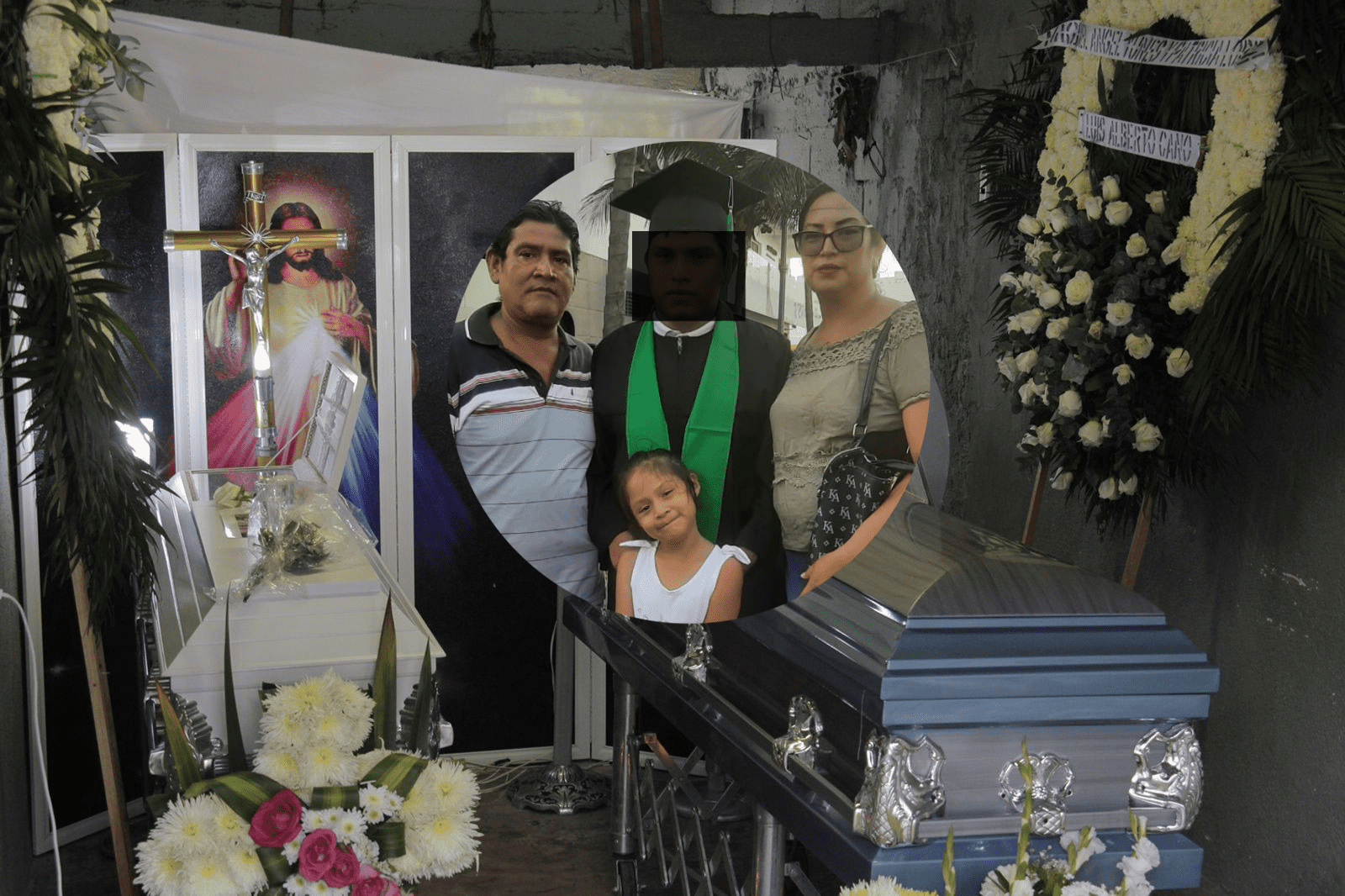 Piden justicia para Camila y su papá; un tráiler los atropelló en Veracruz