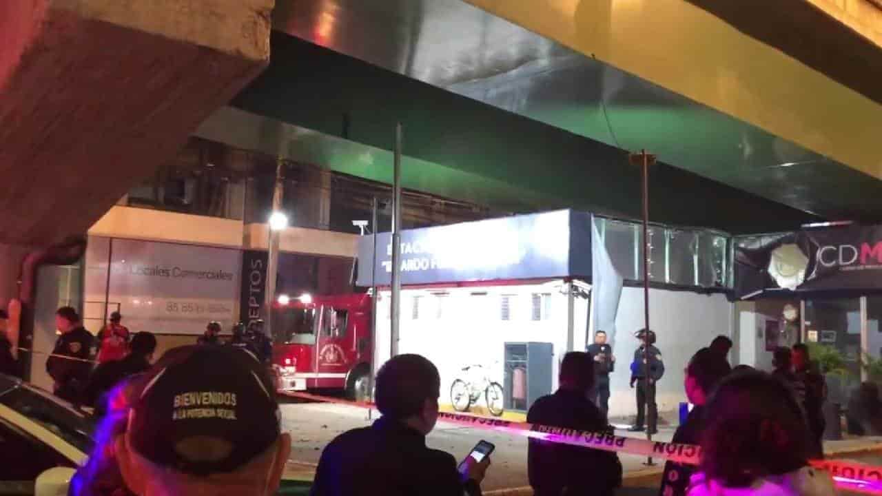 Detonan artefacto explosivo en estación de policía en CDMX