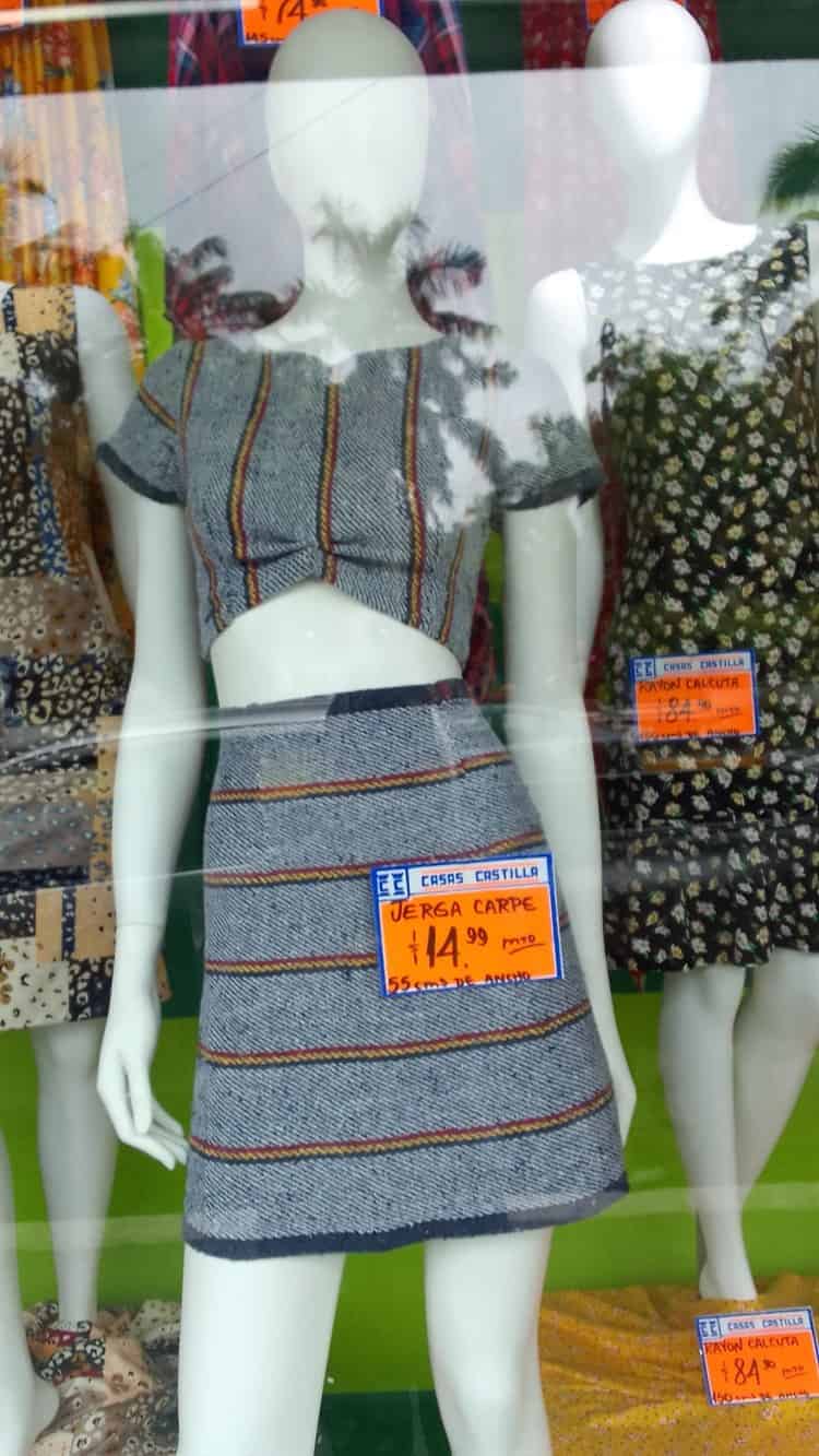 Veracruz siempre a la moda, ahora con la falda jerga