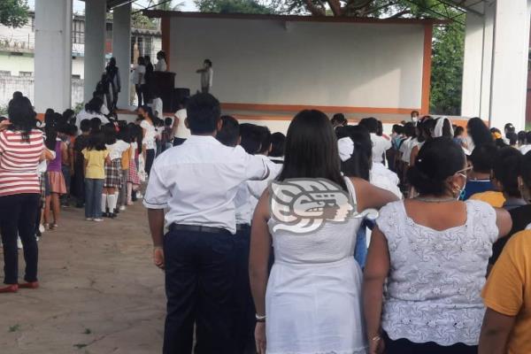 Iglesia en Misantla pide a estudiantes mantener protocolos sanitarios y de seguridad
