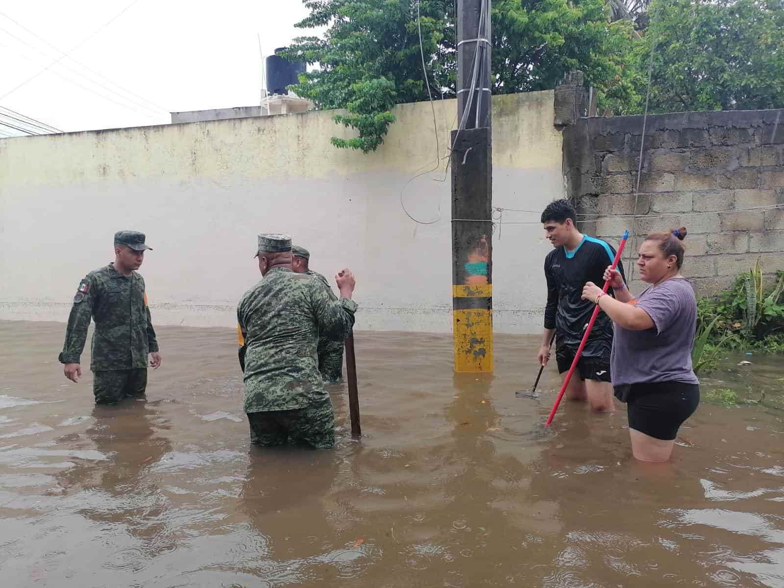 Afectados por las lluvias 20 municipios de Veracruz