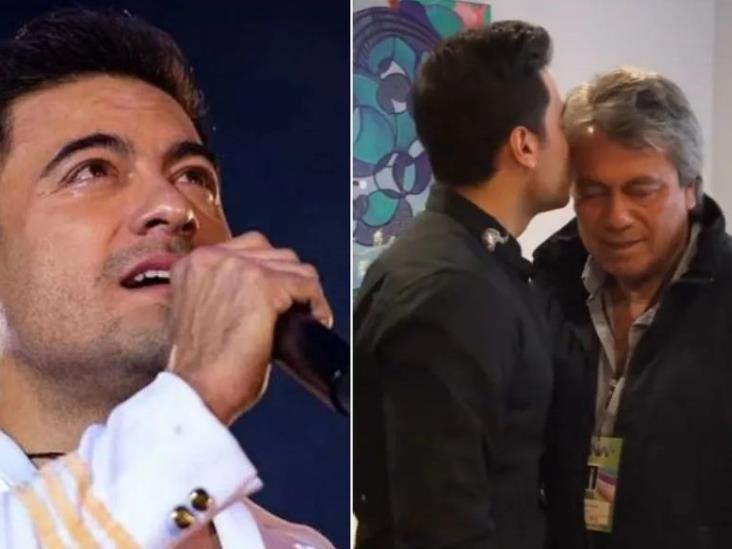 Carlos Rivera recuerda a su padre en concierto