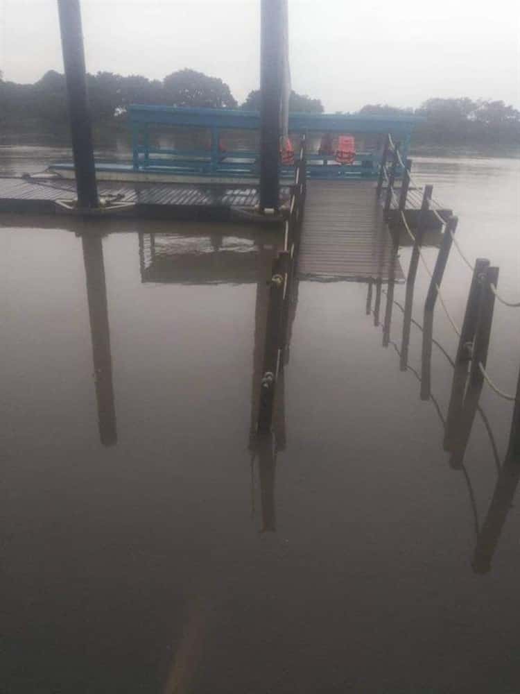 Empieza a desbordarse el río Papaloapan, podría afectar a municipios de la Cuenca