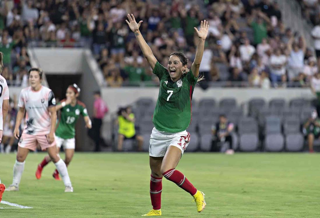 Selección Mexicana Femenil se lleva la Copa Angelina; se impone 2-0