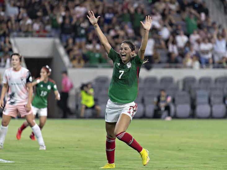 Selección Mexicana Femenil se lleva la Copa Angelina; se impone 2-0