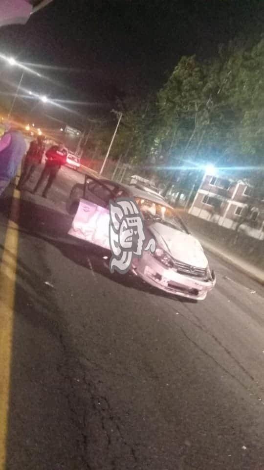 Fin de semana de choques en Xalapa; 8 resultaron lesionados