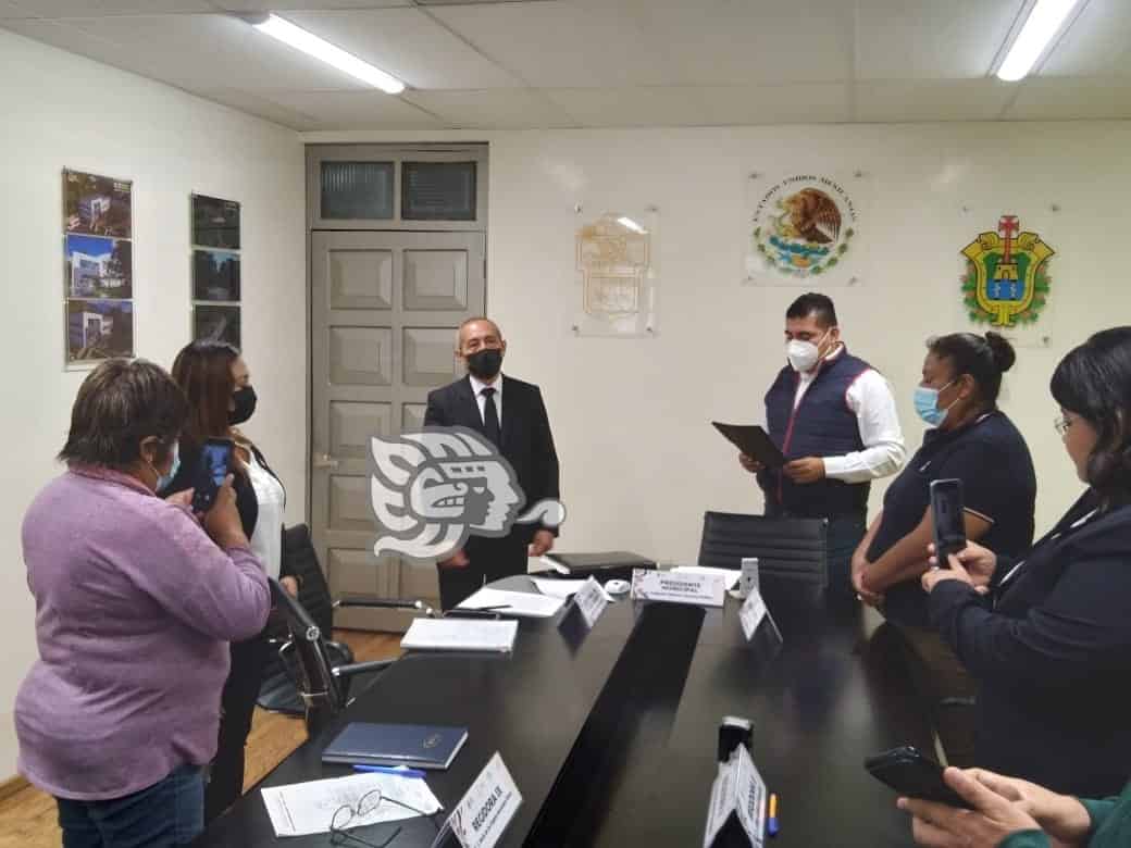 A 9 meses del primer año de administración, se incorpora en Ixtac el edil primero