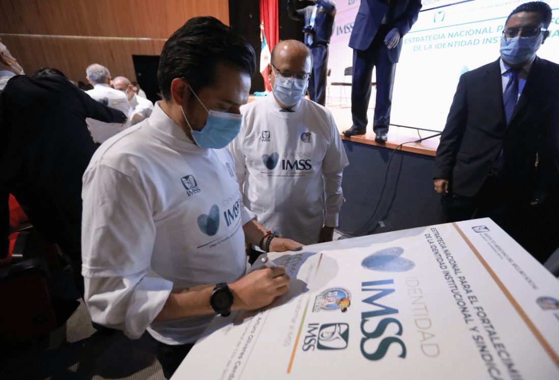 Lanzan IMSS Estrategia Nacional para el Fortalecimiento de la Identidad Institucional