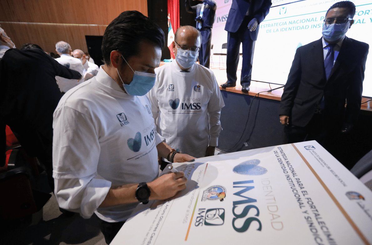 Lanzan IMSS Estrategia Nacional para el Fortalecimiento de la Identidad Institucional