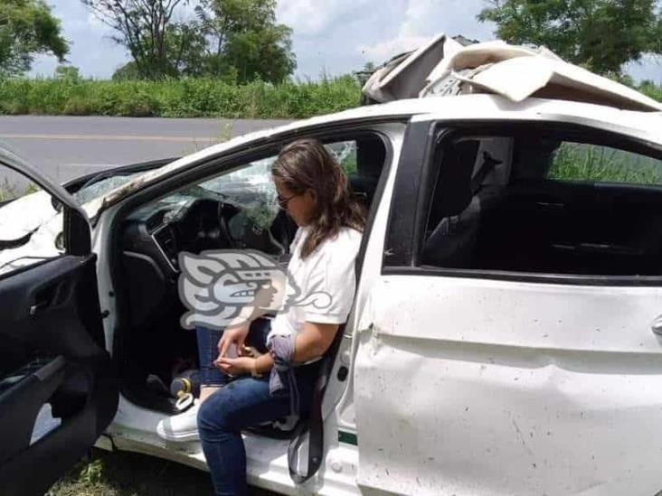 Se registran 4 accidentes automovilísticos en zona centro; hay cuatro heridos