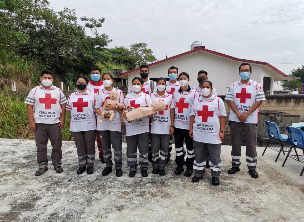 Inició el curso TUM en la Cruz Roja de Nanchital