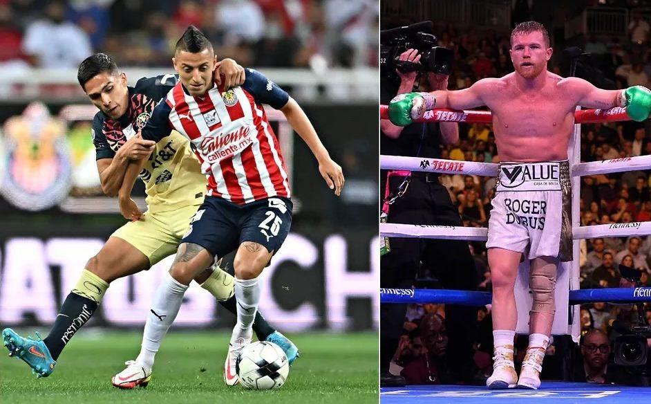 ¡Por culpa del Canelo! Clásico América vs Chivas cambia de horario