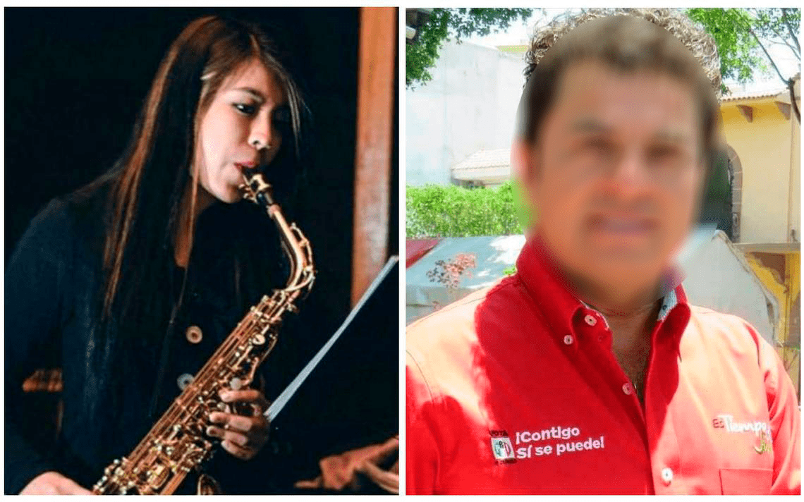 Saxofonista víctima de ácido en Oaxaca pide a FGR que atraiga su caso desde el 2019