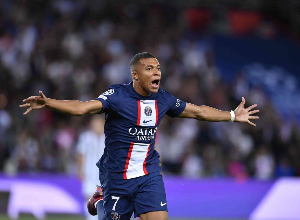 Se luce Mbappé con doblete en victoria del PSG sobre la Juventus