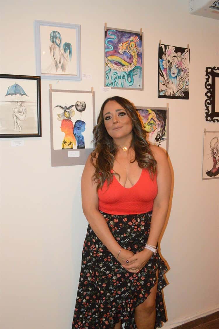 Selene Cardel Sánchez inaugura su exposición ‘Musica, Terror y Sociedad’