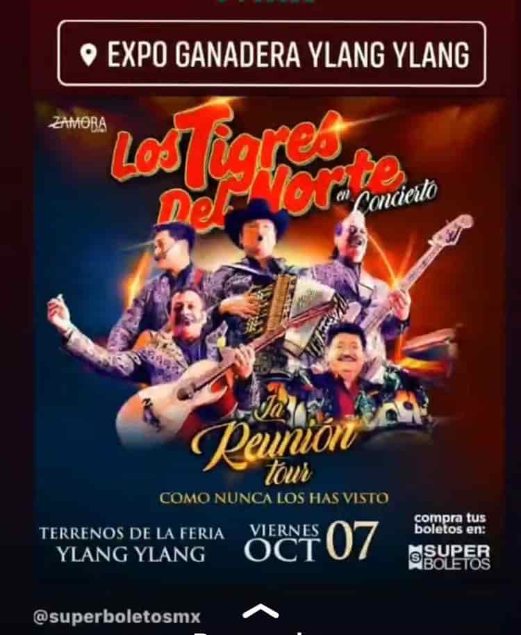 ¡En Veracruz! Los Tigres del Norte realizarán concierto, aquí te decimos dónde será