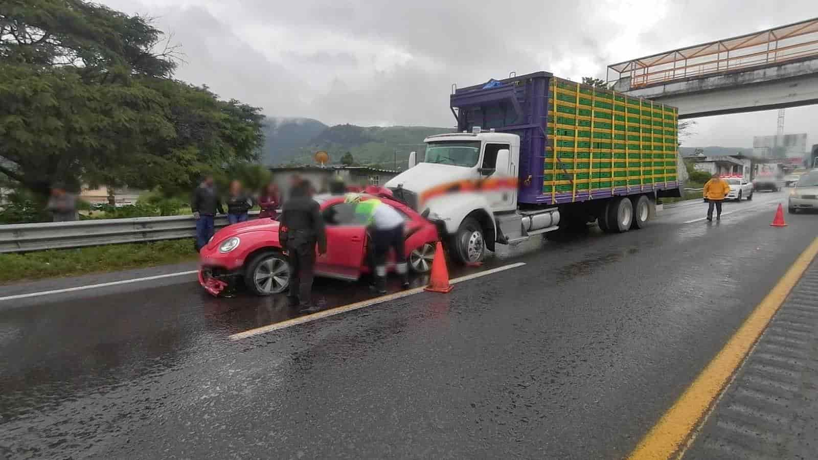 ¡Ojo! Reportan cierre intermitente de circulación en la Tihuatlán-El Palmar