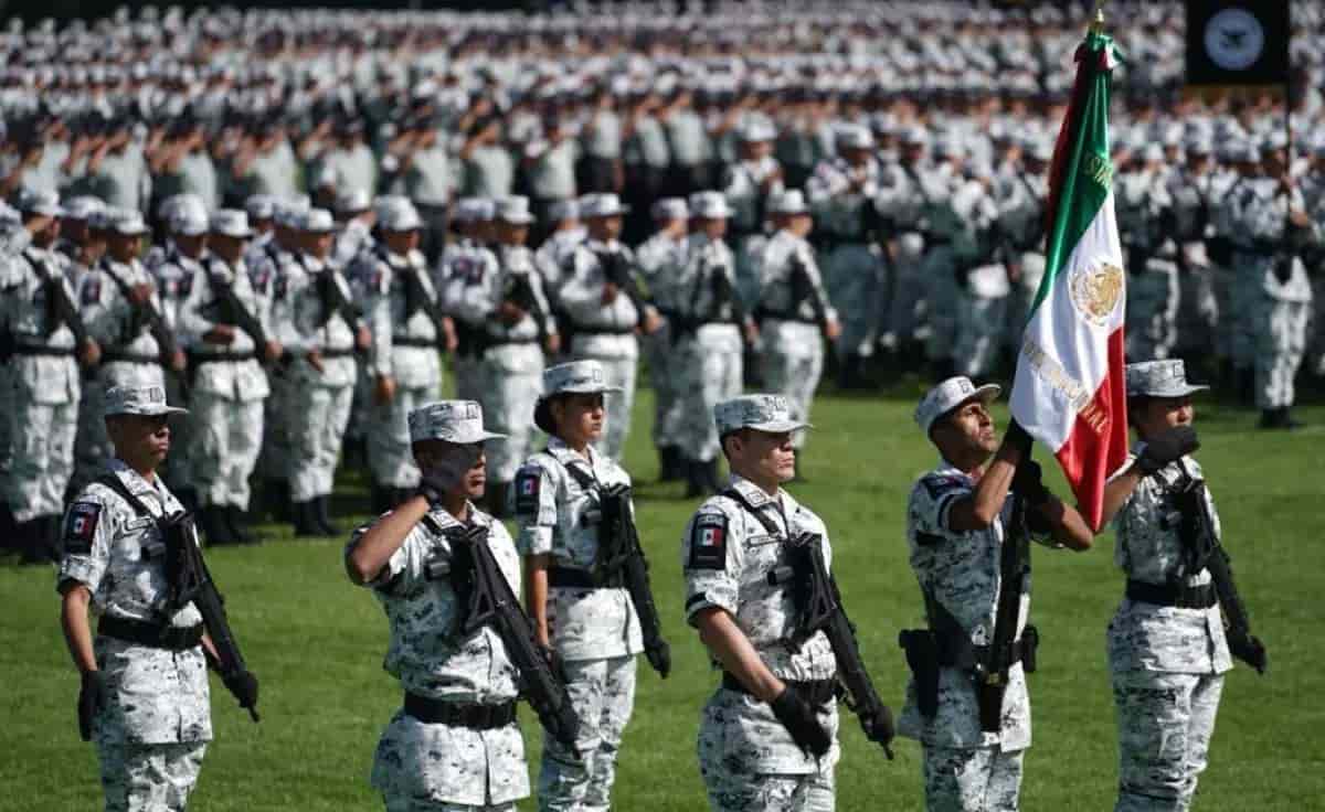 Guardia Nacional participará con desfile militar del 16 de septiembre en CDMX