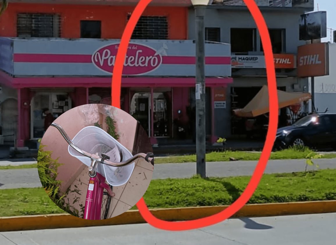 Roban su bici en Medellín y la chocan frente a ella en Veracruz