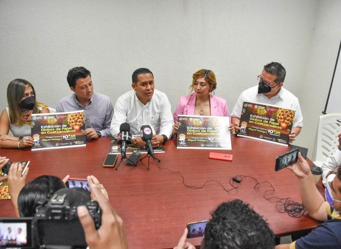 Invita Ayuntamiento a la “Exhibición de Globos de Papel en Coatzacoalcos”